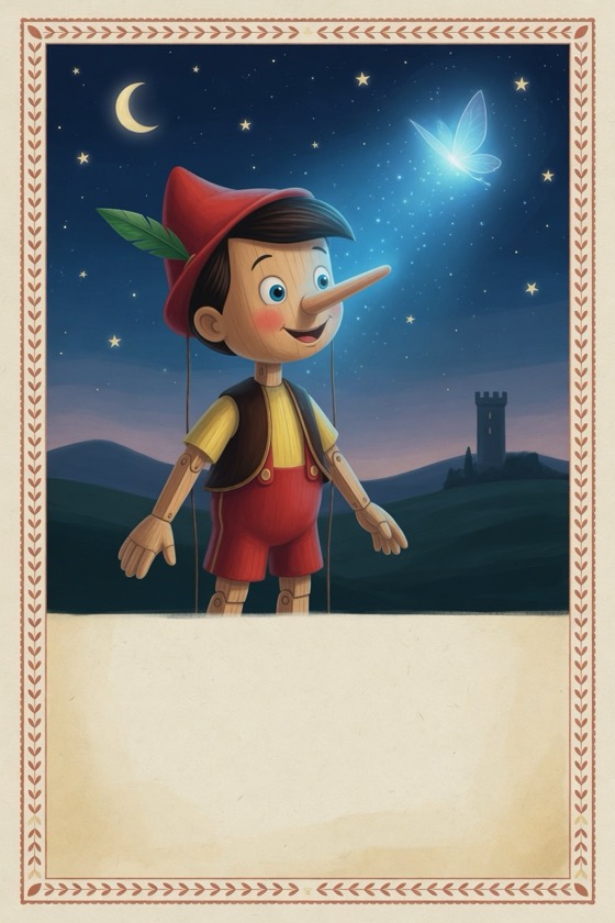 Pinocchio book cover